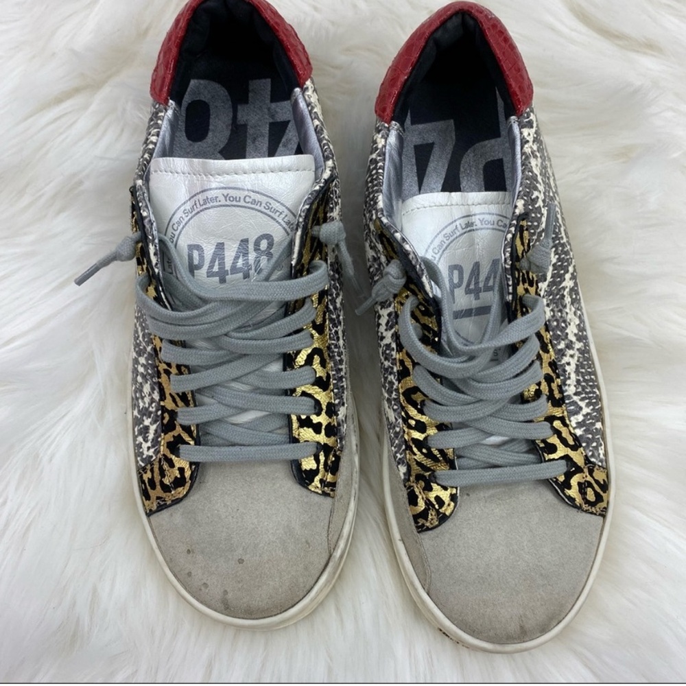 P448 animal print, as 37 with normal wear. Still great condition with no flaws!